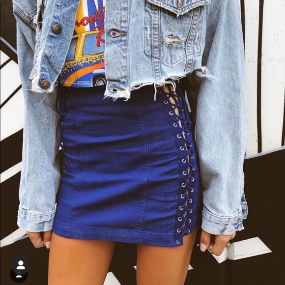 Carmar Dresses & Skirts - Carmar lace up skirt